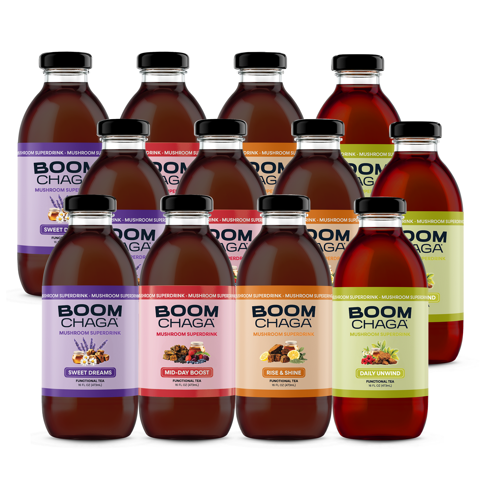 BOOM Chaga® Bottle Variety Pack